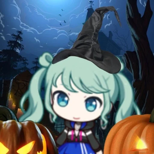🌟 Стикер «Halloween Sekai» для Telegram