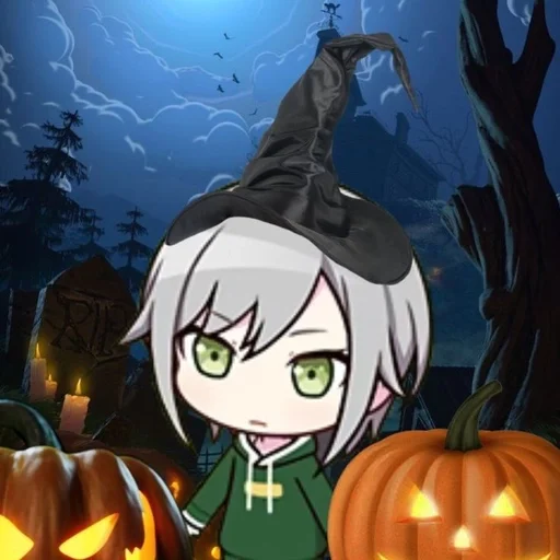🌟 Стикер «Halloween Sekai» для Telegram