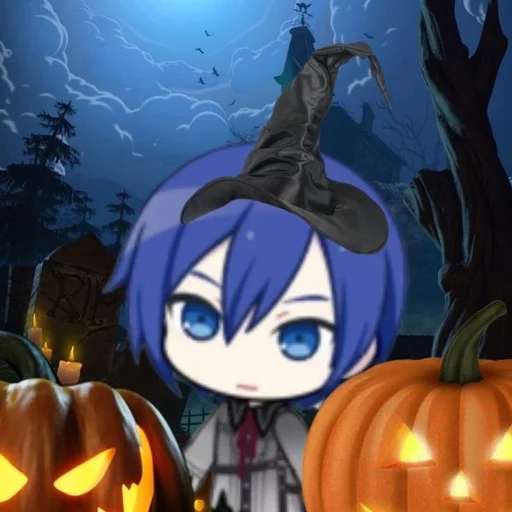 🌟 Стикер «Halloween Sekai» для Telegram