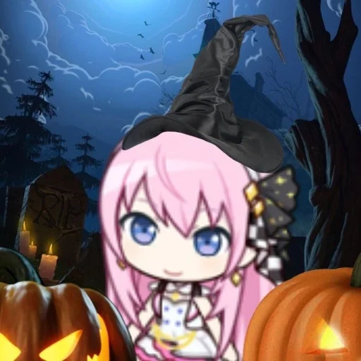 🌟 Стикер «Halloween Sekai» для Telegram