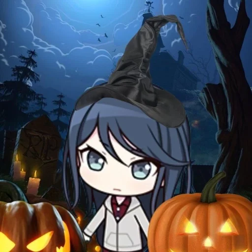🌟 Стикер «Halloween Sekai» для Telegram