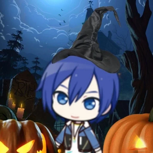 🌟 Стикер «Halloween Sekai» для Telegram