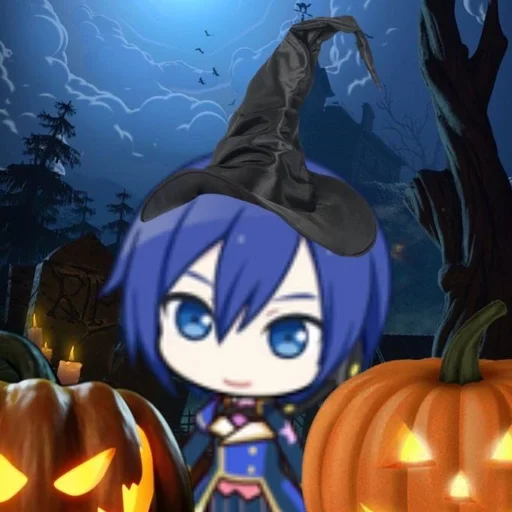 🌟 Стикер «Halloween Sekai» для Telegram