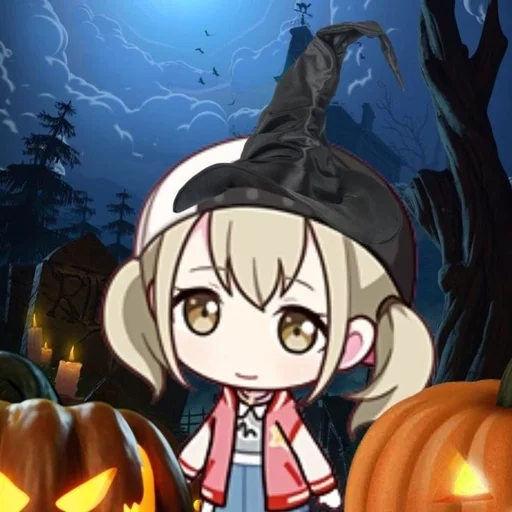 🌟 Стикер «Halloween Sekai» для Telegram