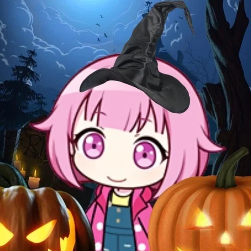 🌟 Стикер «Halloween Sekai» для Telegram