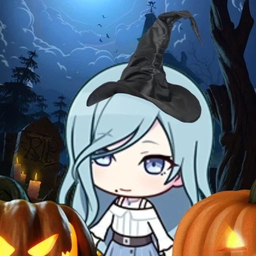 🌟 Стикер «Halloween Sekai» для Telegram