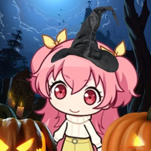 🌟 Стикер «Halloween Sekai» для Telegram