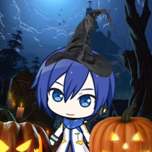 🌟 Стикер «Halloween Sekai» для Telegram