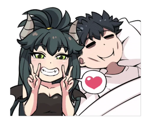 😈 Стикер «Halloween with You» для Telegram