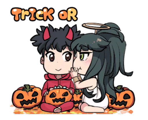 🎃 Стикер «Halloween with You» для Telegram