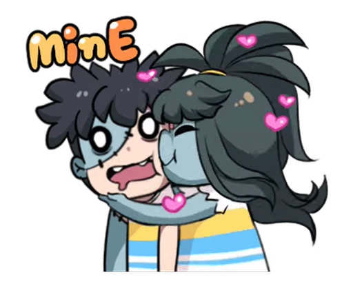 🧟‍♀️ Стикер «Halloween with You» для Telegram