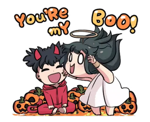 🎃 Стикер «Halloween with You» для Telegram