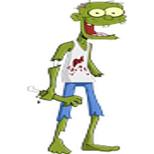 😁 Стикер «Halloween Zombie» для Telegram