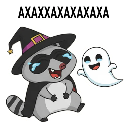🤣 Стикер «HALLOWEEN с Луи де Ля Фер» для Telegram