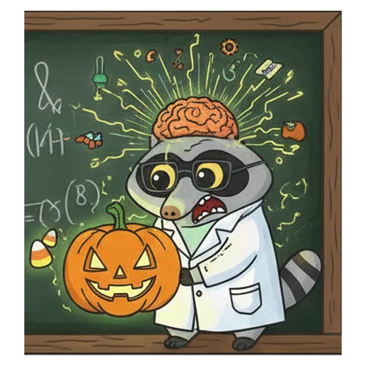 🤯 Стикер «HALLOWEEN с Луи де Ля Фер» для Telegram