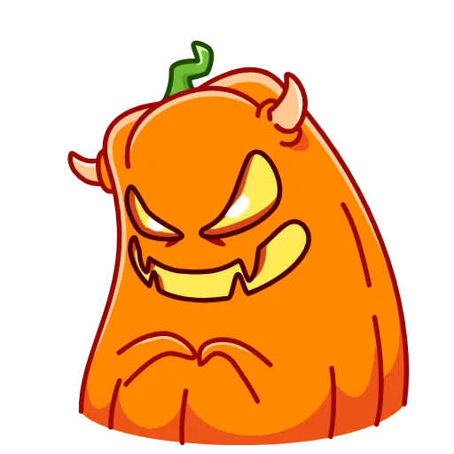 😈 Эмодзи «Хэллоуин-2» для Telegram
