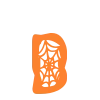 🕸 Эмодзи «Halloween Party Font» для Telegram