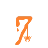 🕸 Эмодзи «Halloween Party Font» для Telegram