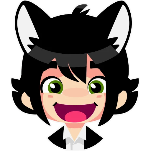 😄 Стикер «hallucat» для Telegram