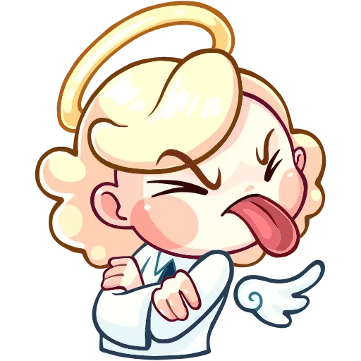 😤 Эмодзи «Нимб и Рожки» для Telegram