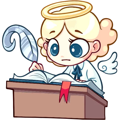 📝 Эмодзи «Нимб и Рожки» для Telegram