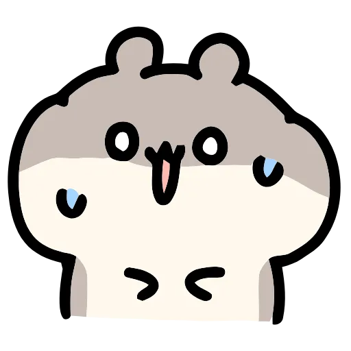 Стикер 8 Hamchan #cute