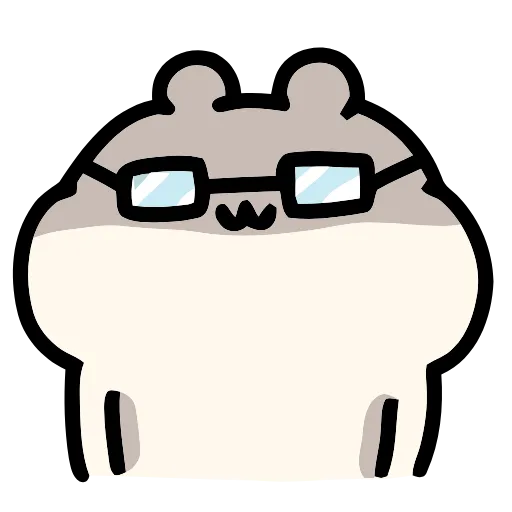Стикер 21 Hamchan #cute