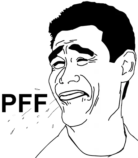😆 Стикер «Troll Faces» для Telegram