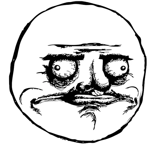 😐 Стикер «Troll Faces» для Telegram