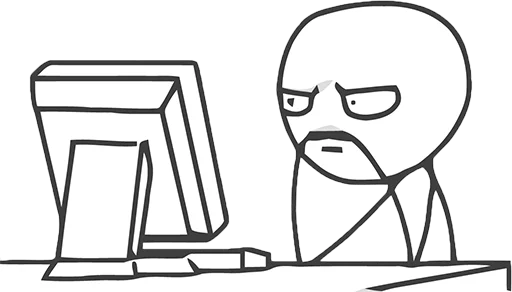 😕 Стикер «Troll Faces» для Telegram