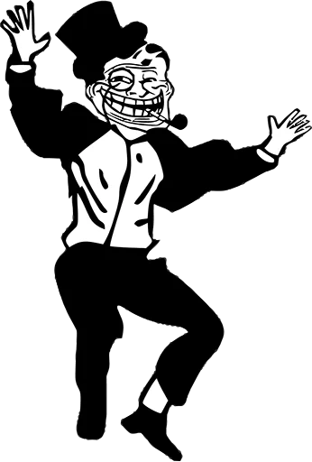 😈 Стикер «Troll Faces» для Telegram