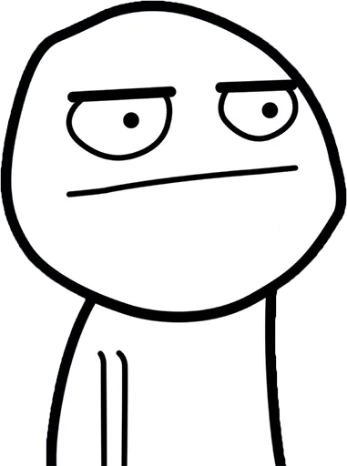 😐 Стикер «Troll Faces» для Telegram