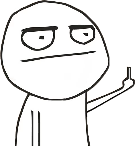 😠 Стикер «Troll Faces» для Telegram