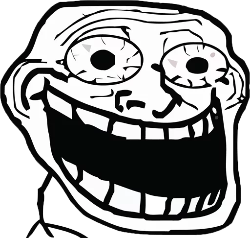 😈 Стикер «Troll Faces» для Telegram