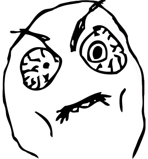 😠 Стикер «Troll Faces» для Telegram