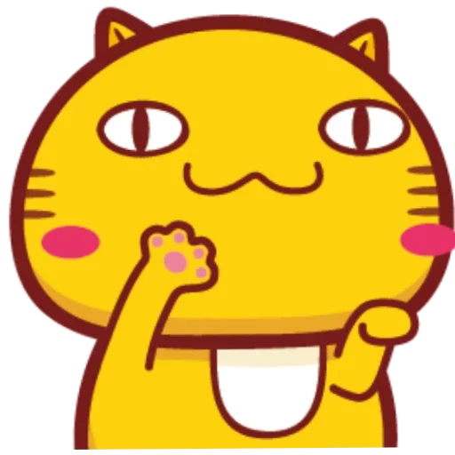 Стикерпак Hamicat для Telegram