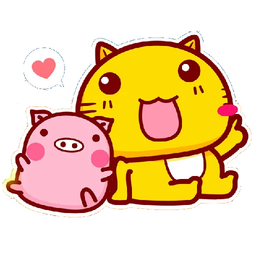 👬 Стикер «Hamicat» для Telegram