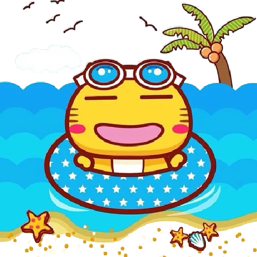 🌊 Стикер «Hamicat» для Telegram