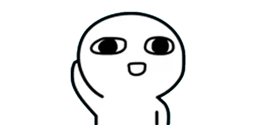 🧐 Стикер «Диёраники чопма» для Telegram