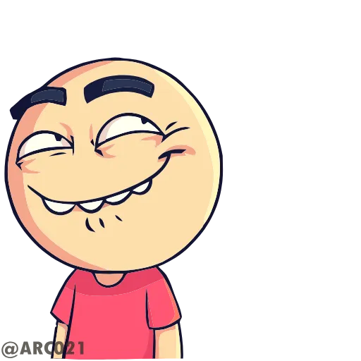 😃 Стикер «Диёраники чопма» для Telegram