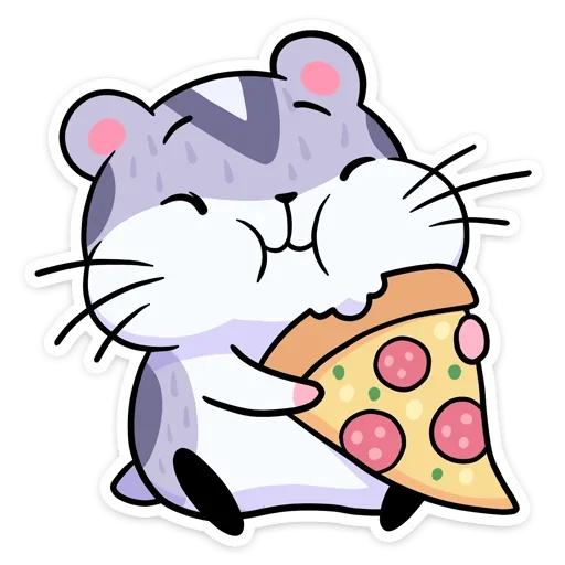 🍕 Стикер «Мохита» для Telegram