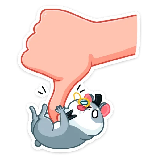 👎 Стикер «Хома Сапиенс» для Telegram