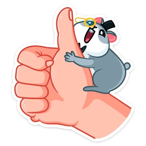 👍 Стикер «Хома Сапиенс» для Telegram