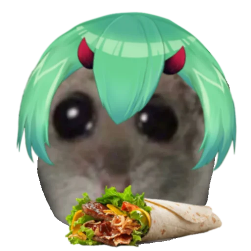 🌯 Стикер «hamoonster» для Telegram