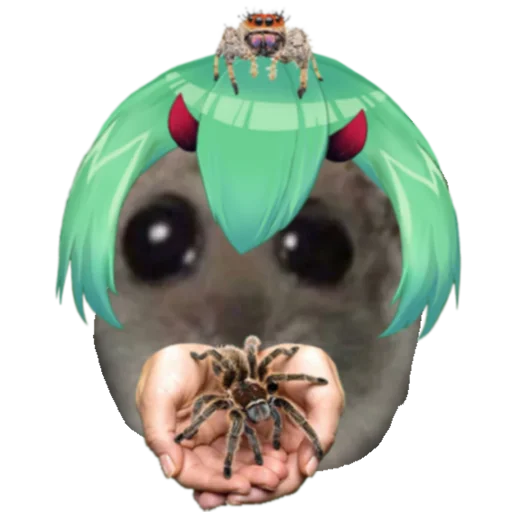 🕷 Стикер «hamoonster» для Telegram
