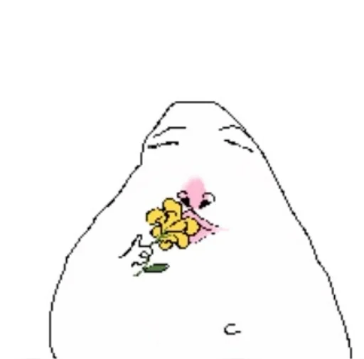 🌼 Стикер «Хомяк» для Telegram