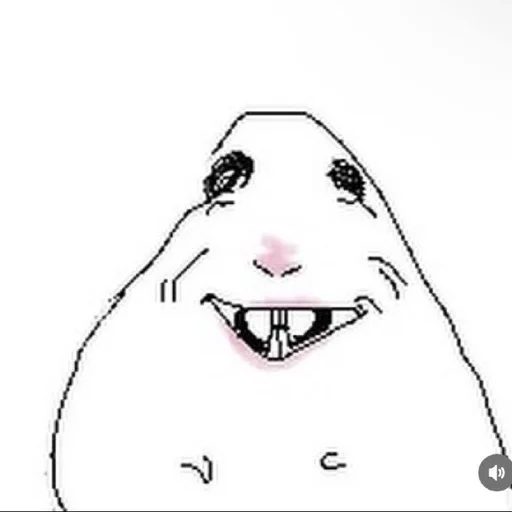 🤪 Стикер «Хомяк» для Telegram