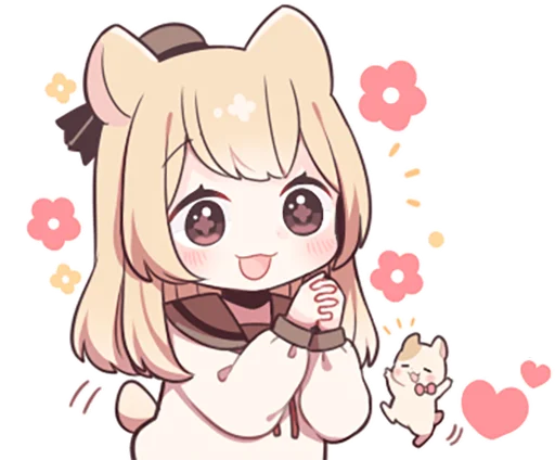 😄 Стикер «humstar-girl» для Telegram