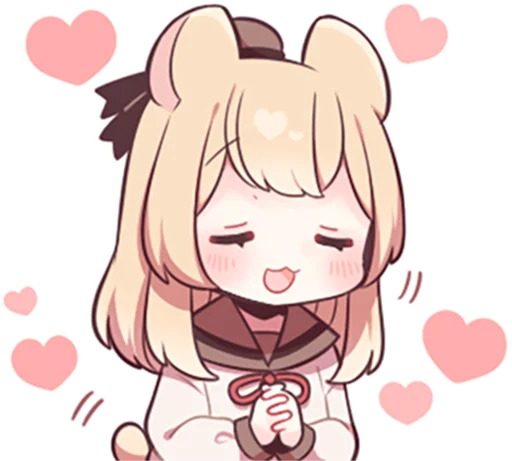 ☺️ Стикер «humstar-girl» для Telegram