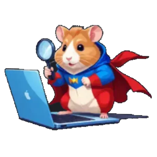 🧸 Стикер «Hamster cards» для Telegram